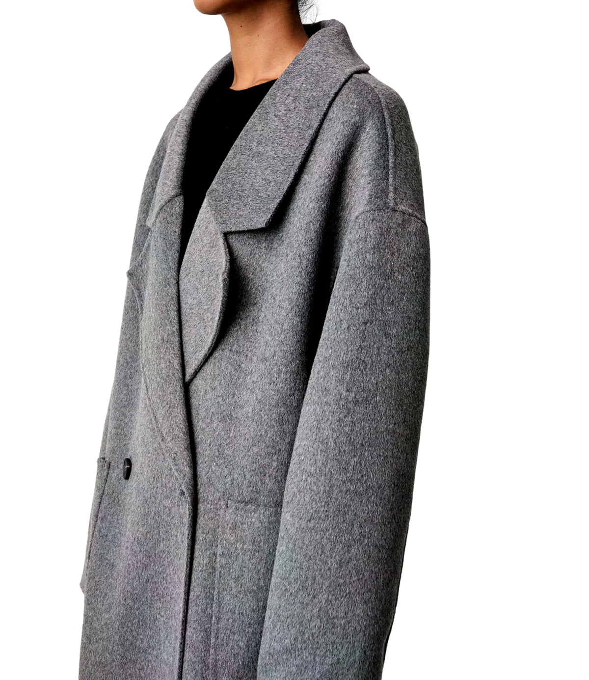 Vicolo Cappotto Grigio da Donna