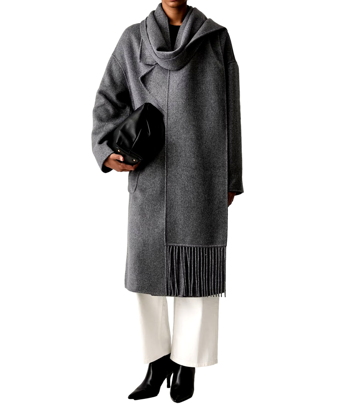 Vicolo Cappotto Grigio da Donna