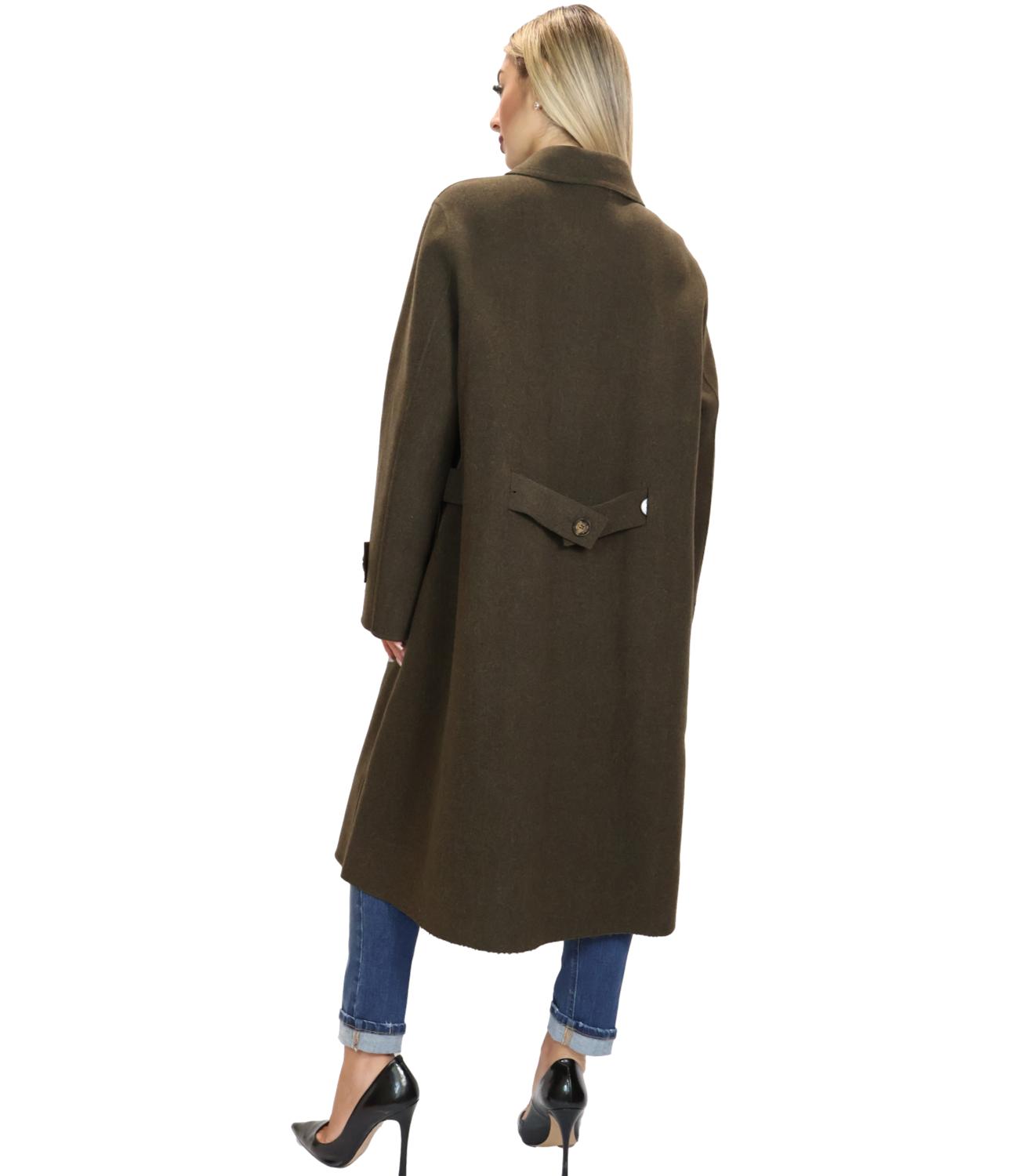 Vicolo Cappotto Verde da Donna