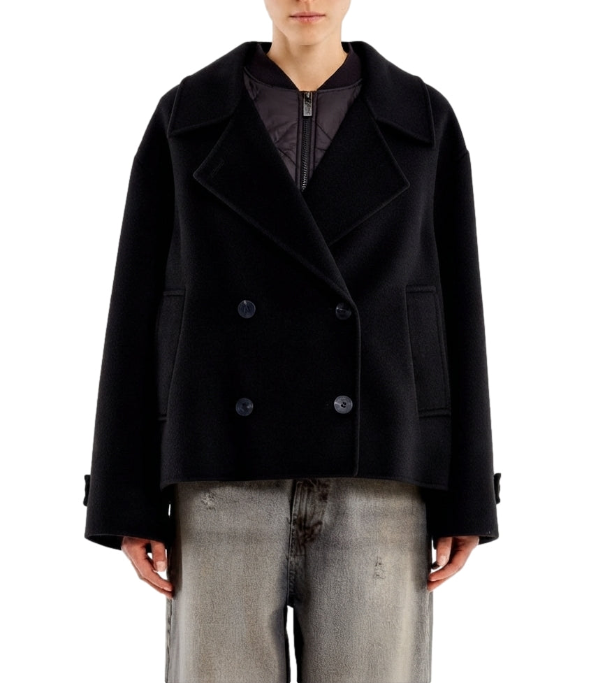 Vicolo Cappotto Nero da Donna