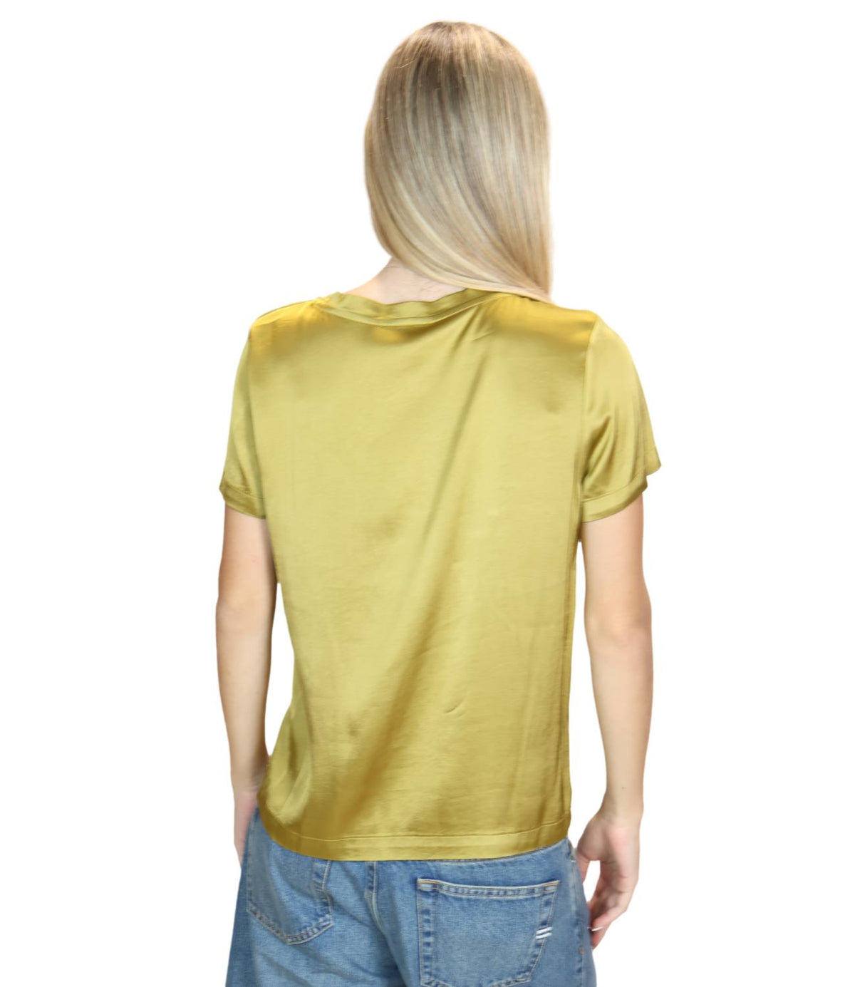 Vicolo T-Shirt Verde Oliva da Donna