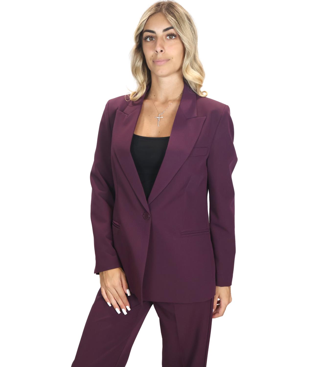 Vicolo Giacca Bordeaux da Donna