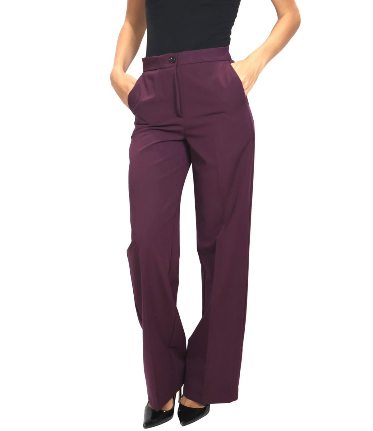 Vicolo Pantalone Bordeaux da Donna