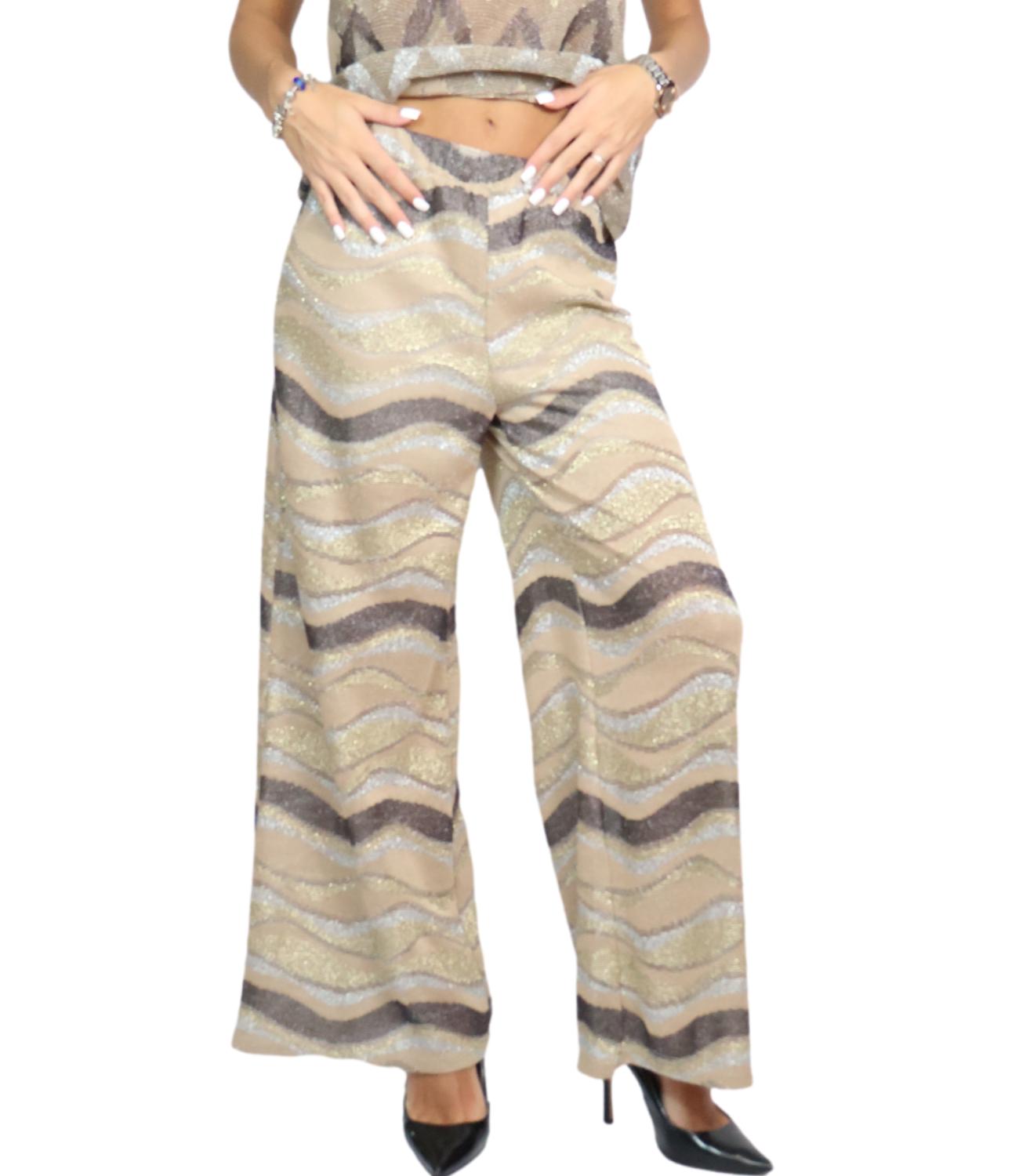Vicolo Pantalone Marrone da Donna