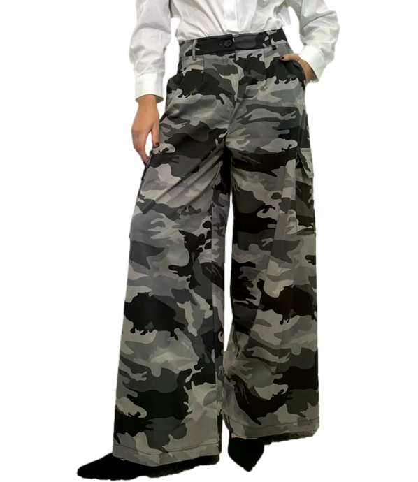 Vicolo Pantalone Grigio da Donna
