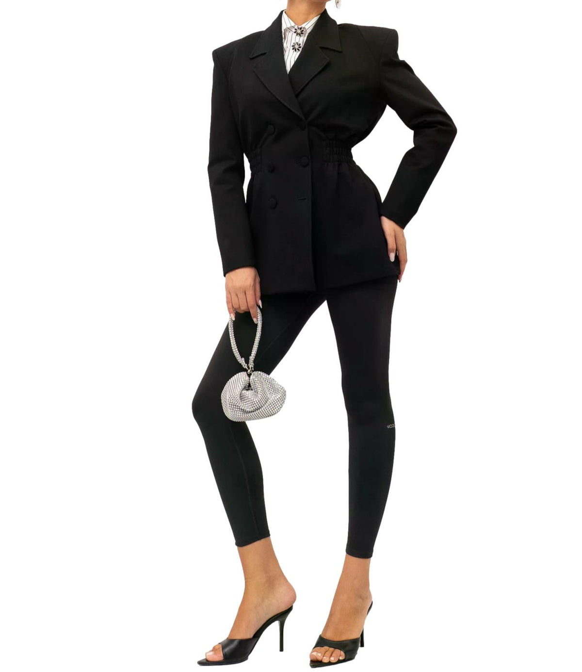 Vicolo Leggings Nero da Donna