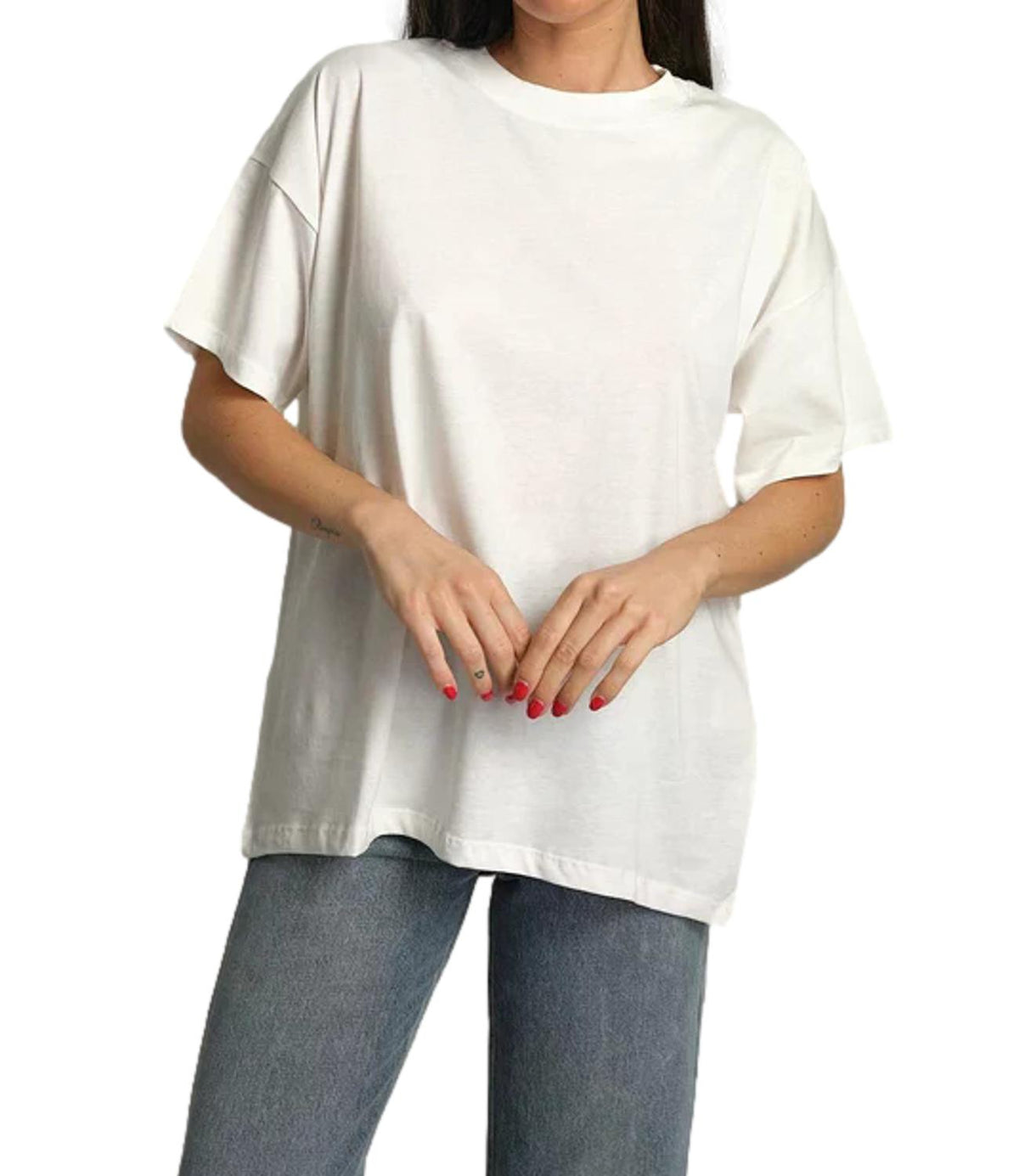 Vicolo T-Shirt Bianco da Donna