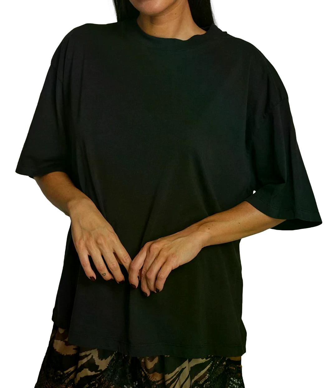Vicolo T-Shirt Nero da Donna