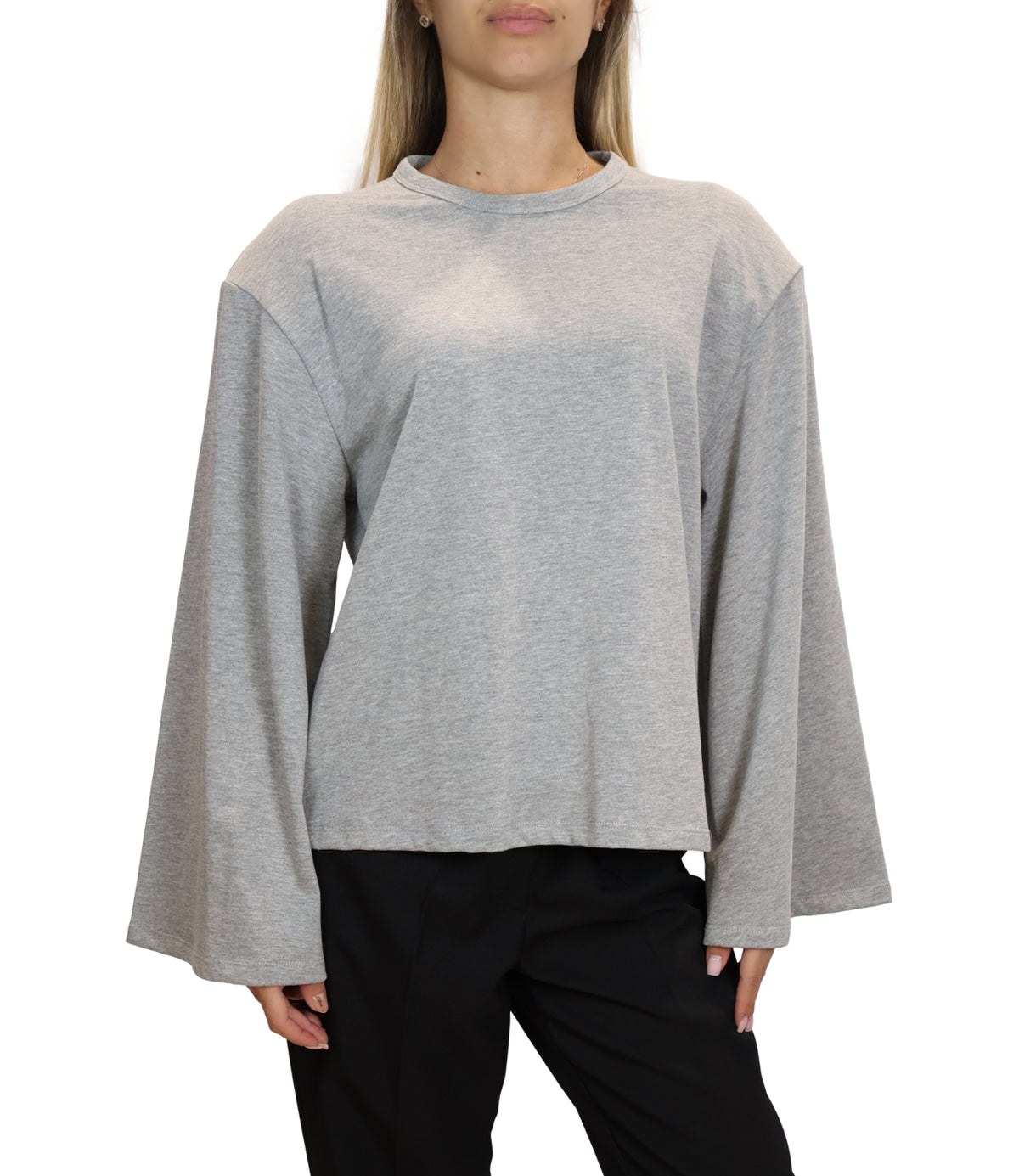 Vicolo T-Shirt A Grigio Mel.ch. 191 U da Donna