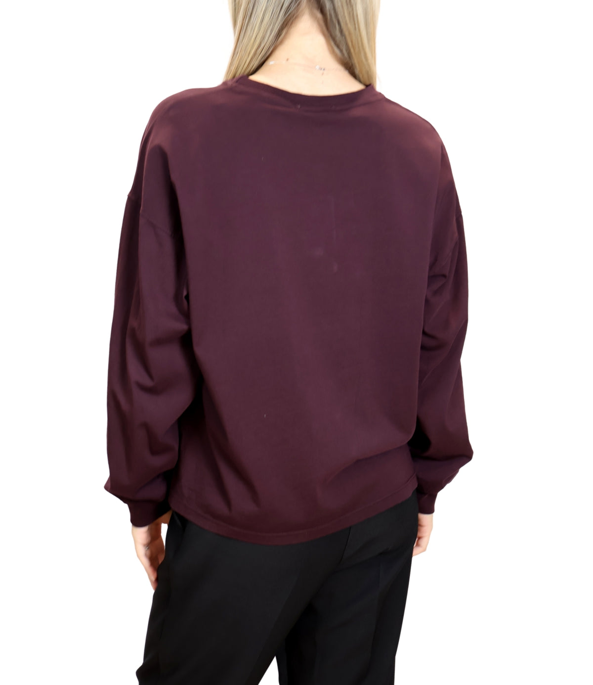 Vicolo T-Shirt Acu Bordeaux 38 U da Donna