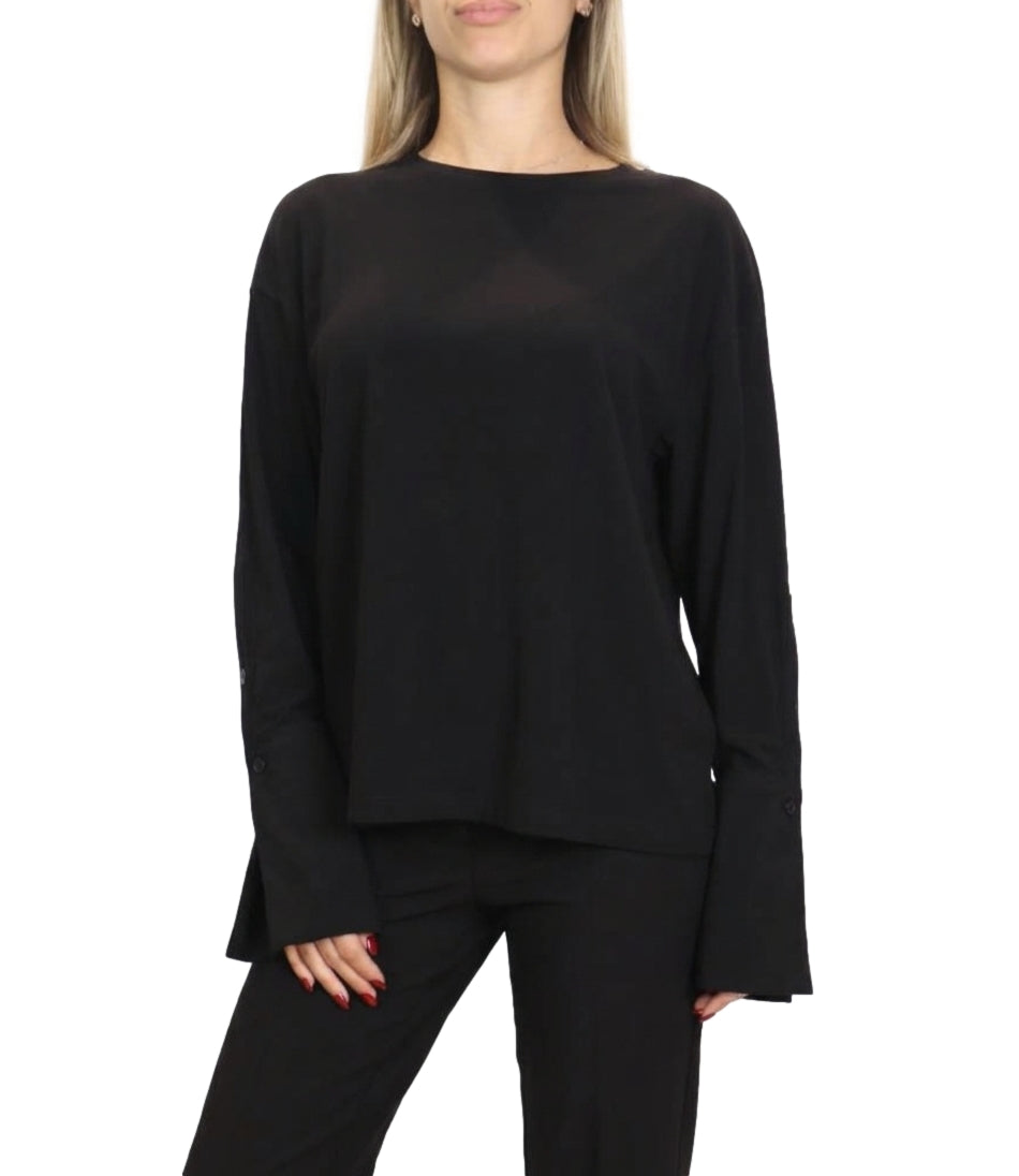 Vicolo Top Nero da Donna