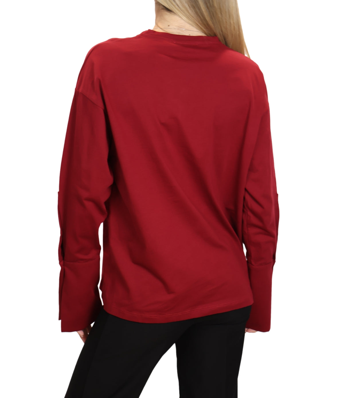 Vicolo T-Shirt Fu Bordeaux C. 38/1 U da Donna