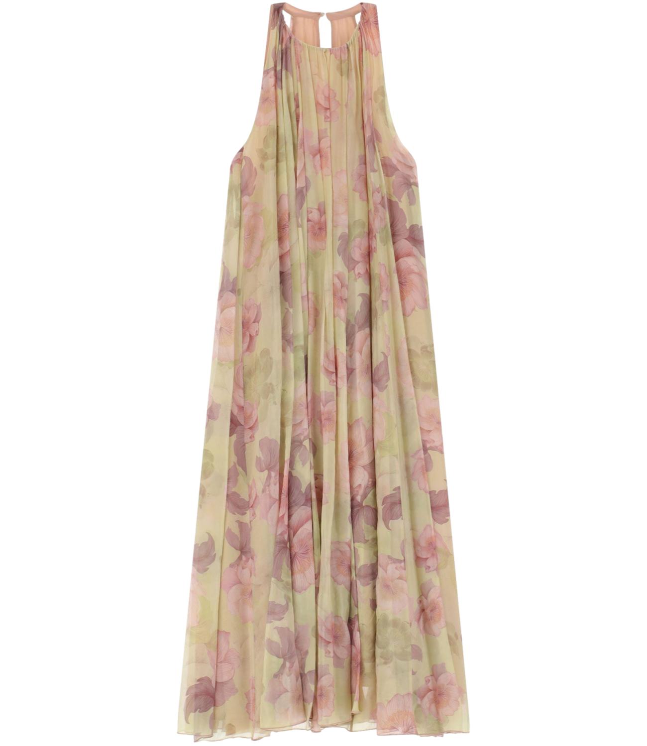 Imperial Abito Floreale Lime/Rosa Donna