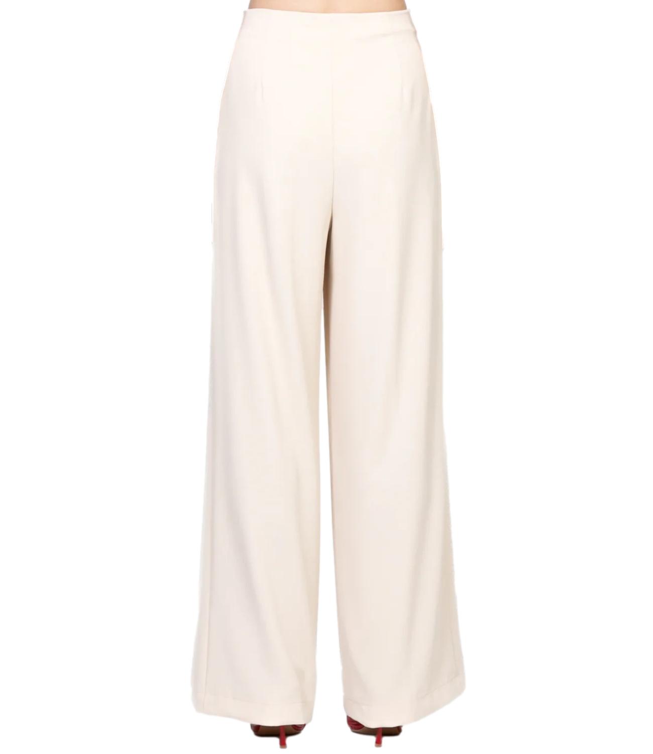Kontatto Pantaloni Crema Donna