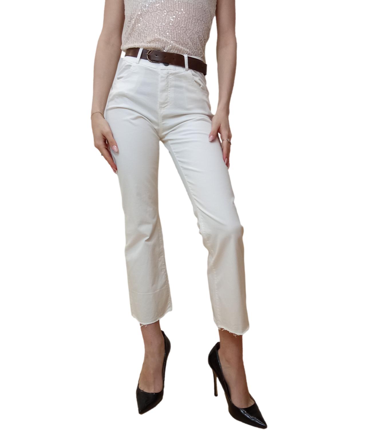 Motel Pantalone Panna Donna