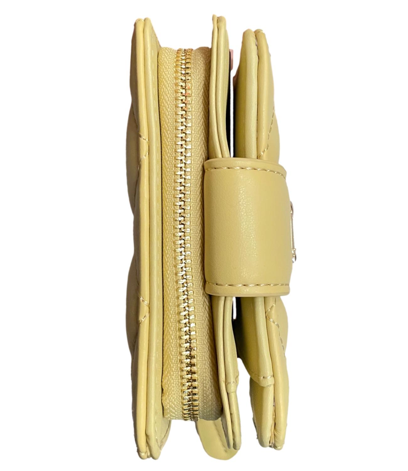 Twinset portafoglio crema donna