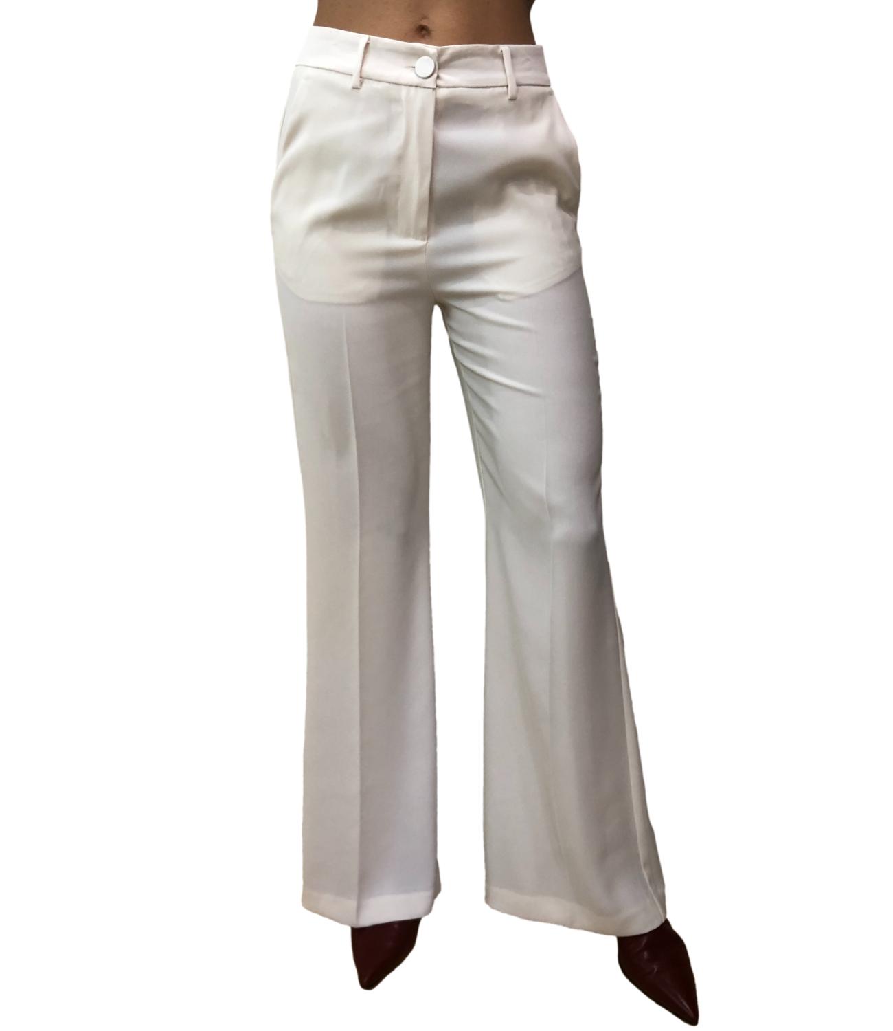 Vicolo Pantalone Panna Donna