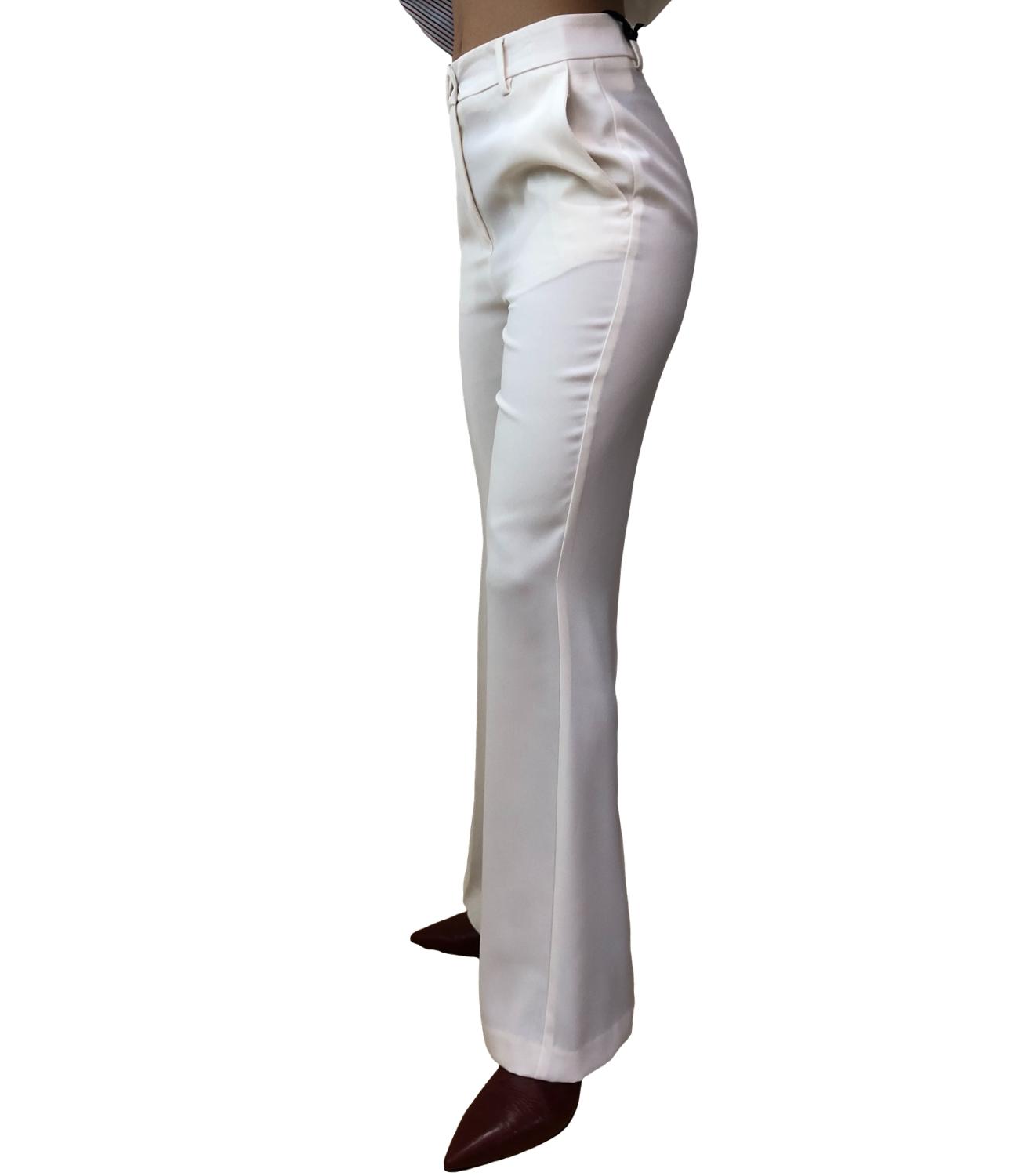 Vicolo Pantalone Panna Donna