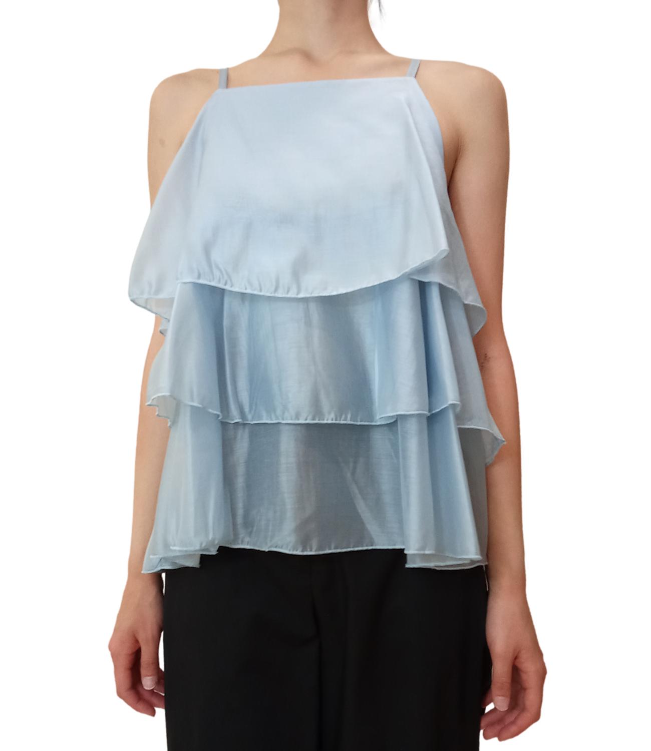 Vicolo Top Celeste Donna
