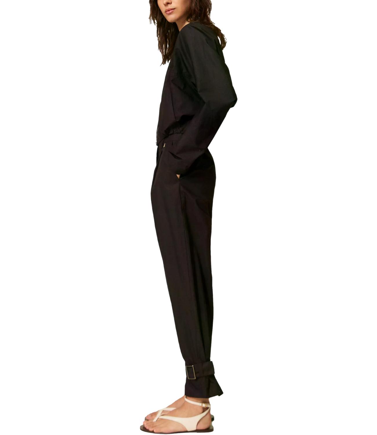 Actitude Twinset Pantalone Nero da Donna