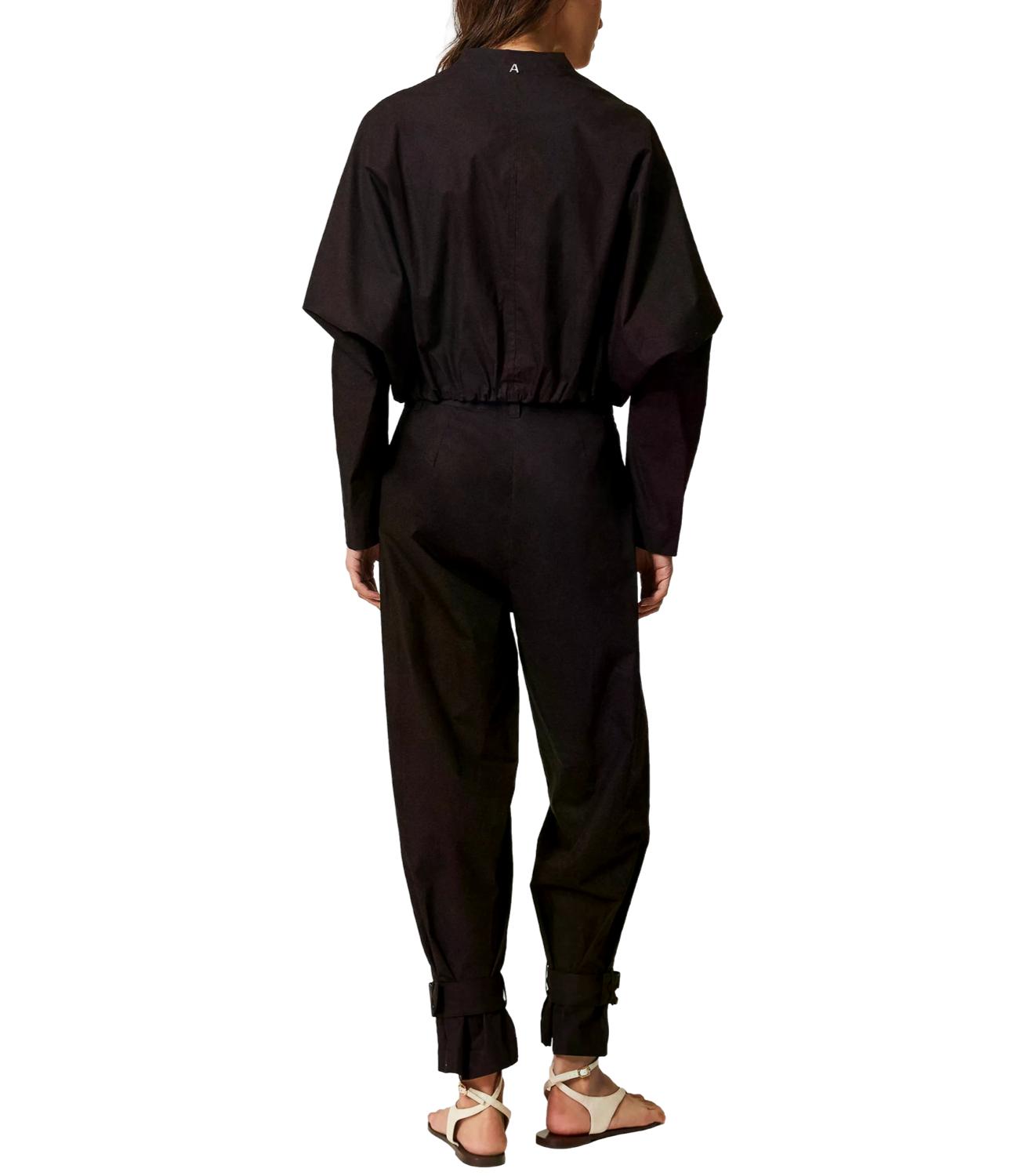 Actitude Twinset Pantalone Nero da Donna