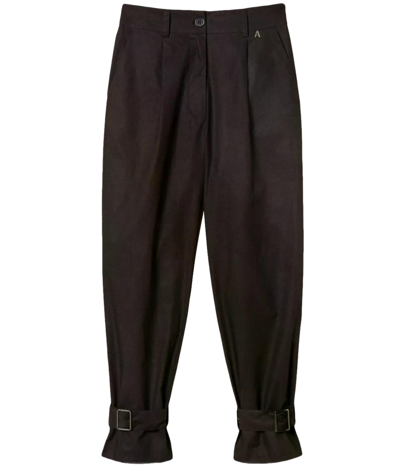 Actitude Twinset Pantalone Nero da Donna