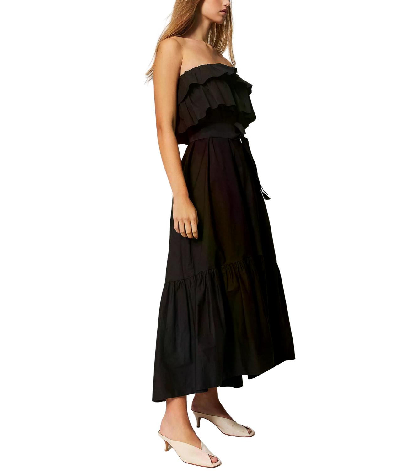 Actitude Twinset Abito Nero da Donna