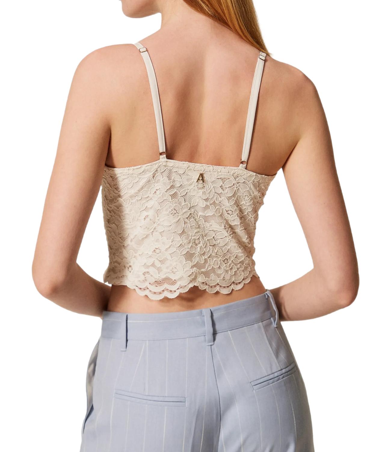 Actitude Twinset Top Off White da Donna
