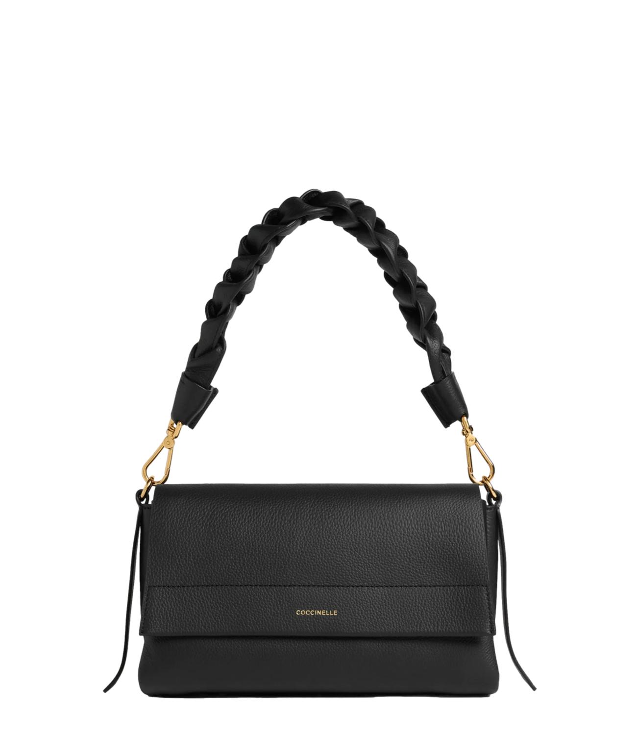 COCCINELLE borsa nero/cognac donna
