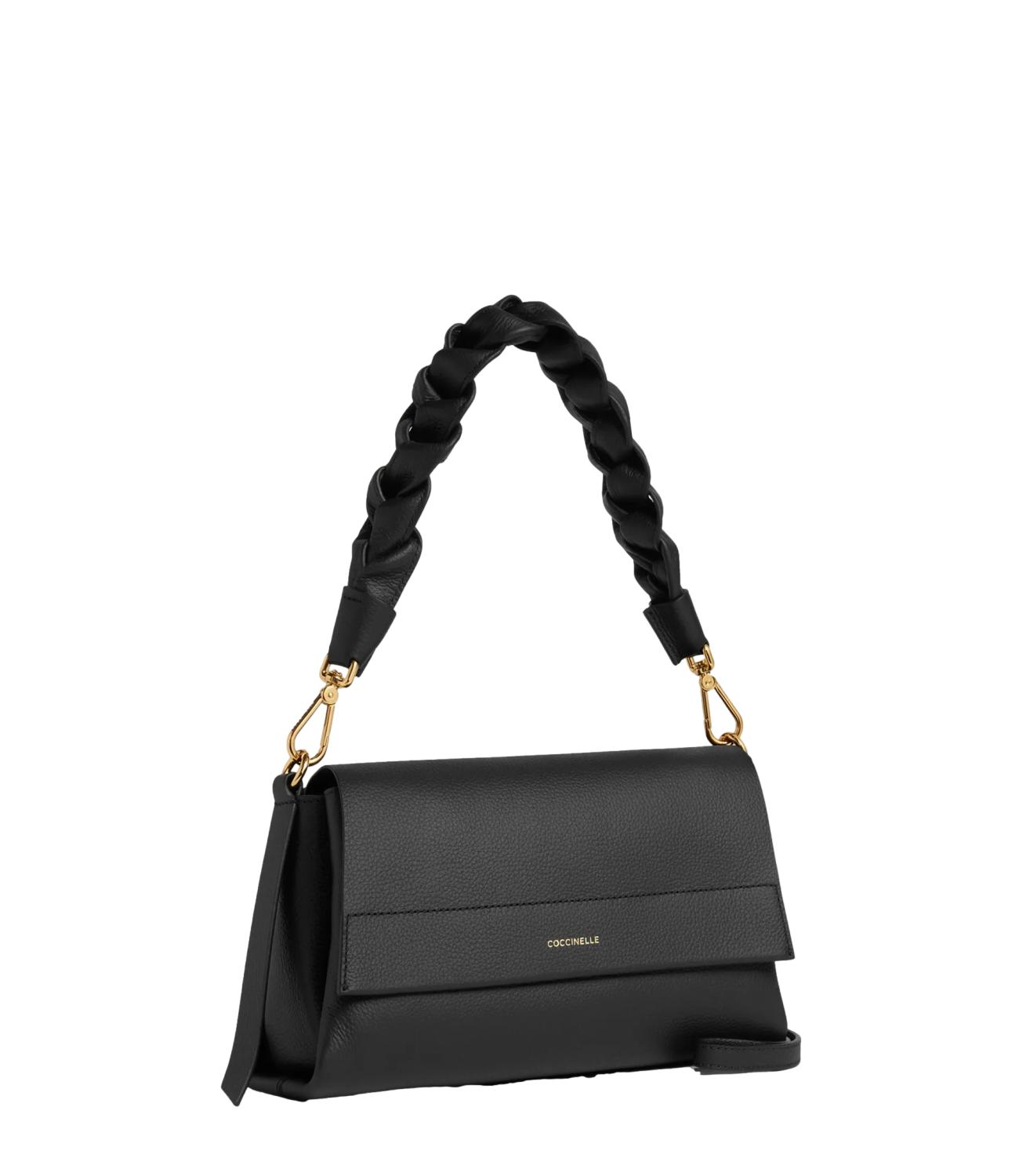COCCINELLE borsa nero/cognac donna