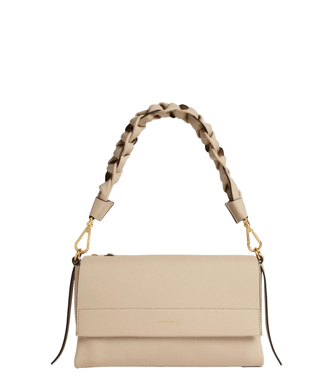 COCCINELLE borsa sabbia/verde donna