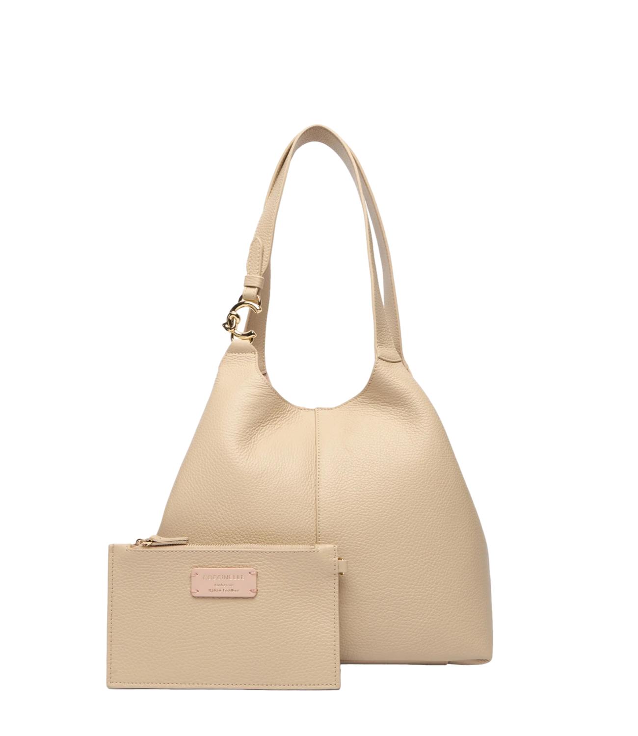 COCCINELLE borsa sabbia donna