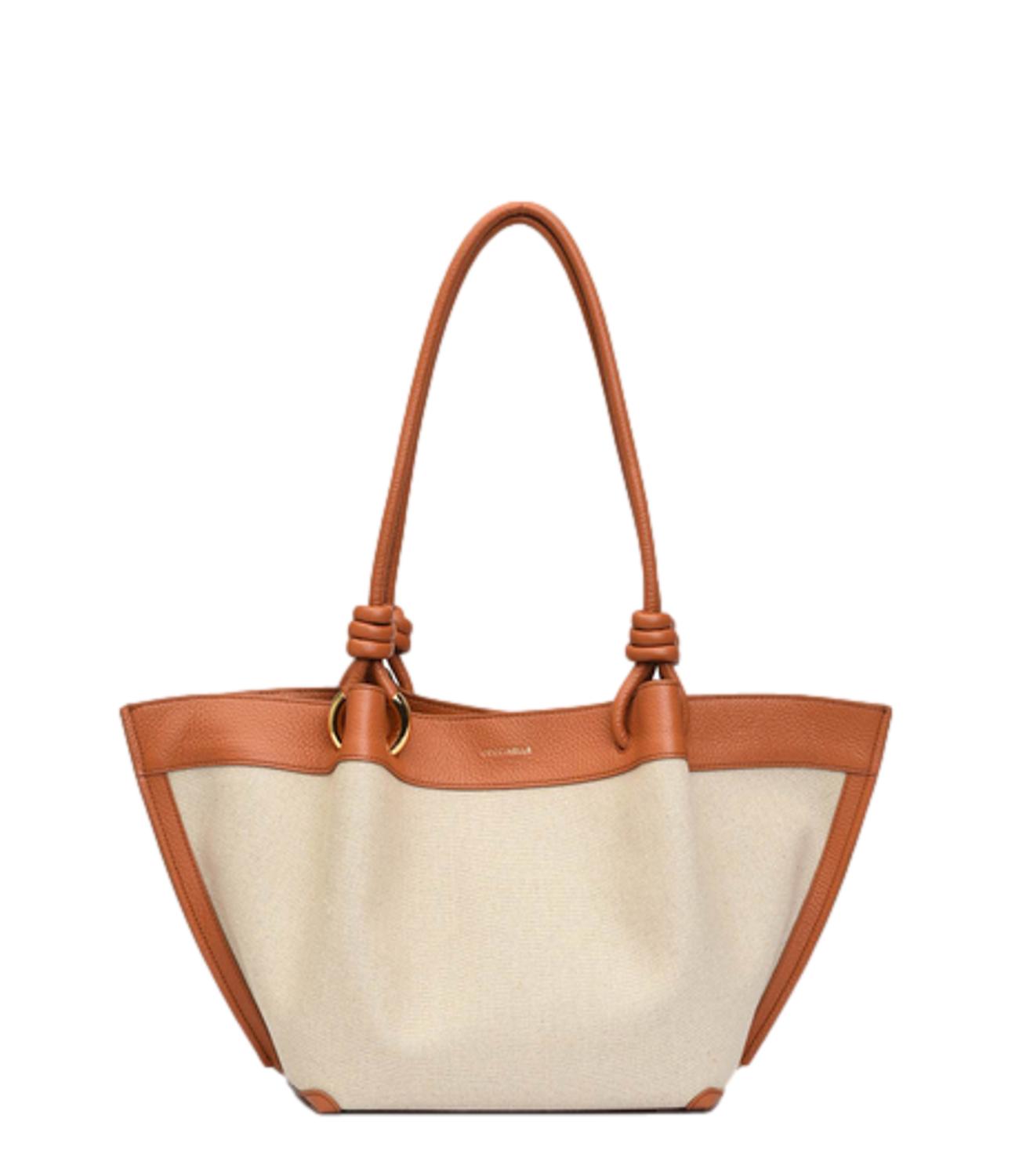 COCCINELLE borsa natural/crab donna