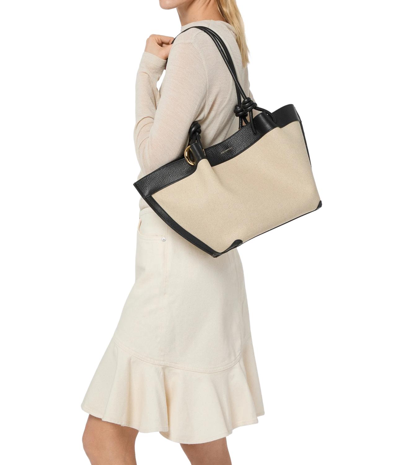 COCCINELLE borsa natural/nero donna