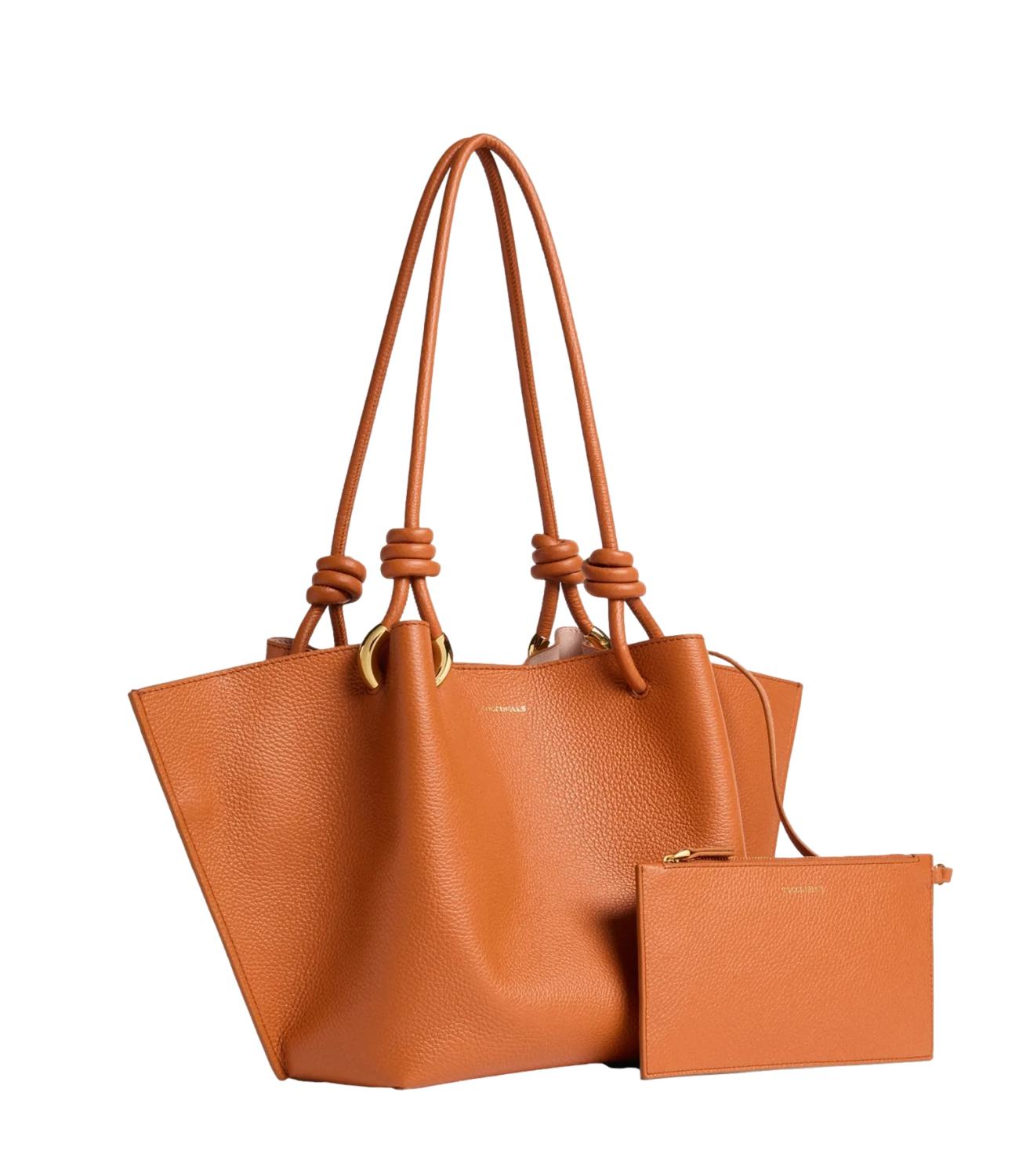 COCCINELLE borsa arancio donna