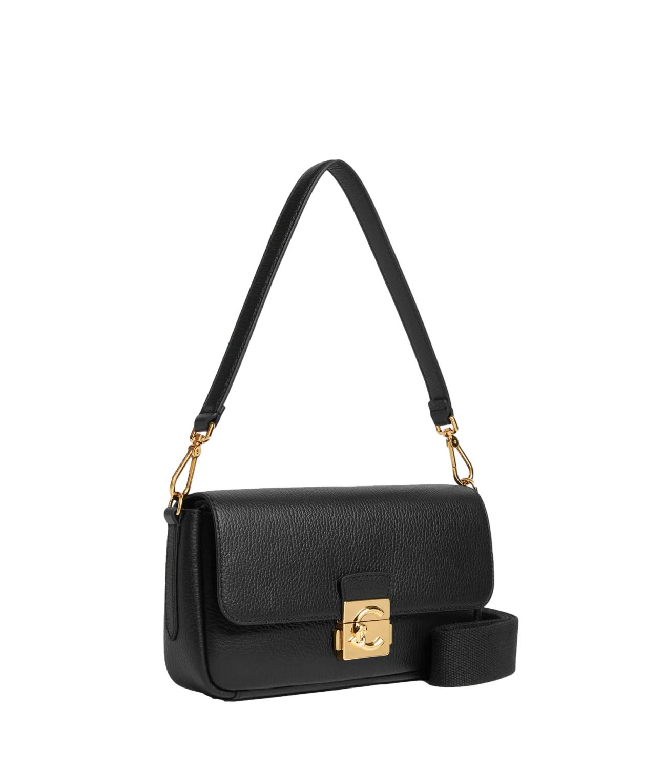 COCCINELLE borsa nera donna