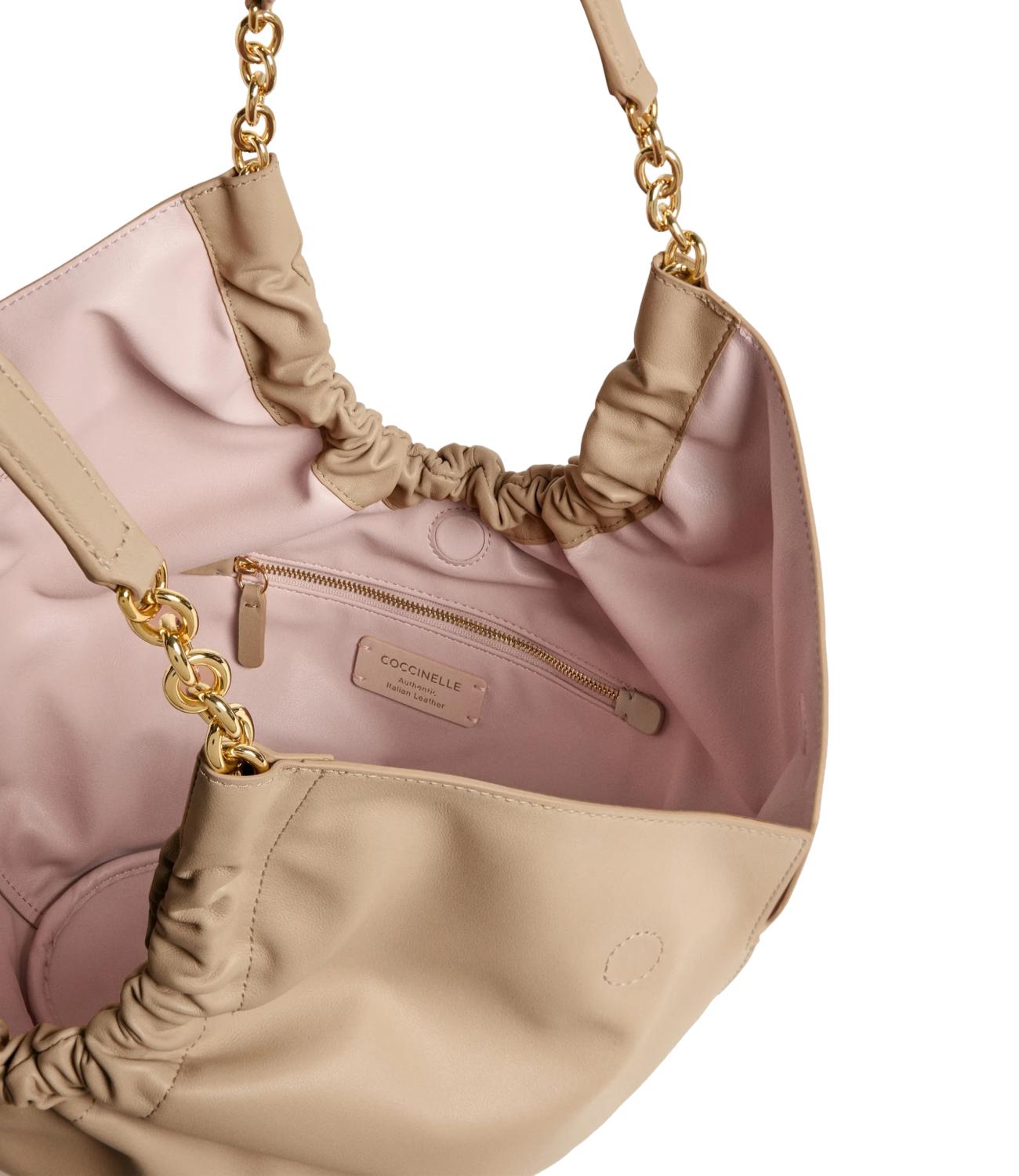 COCCINELLE borsa sabbia donna