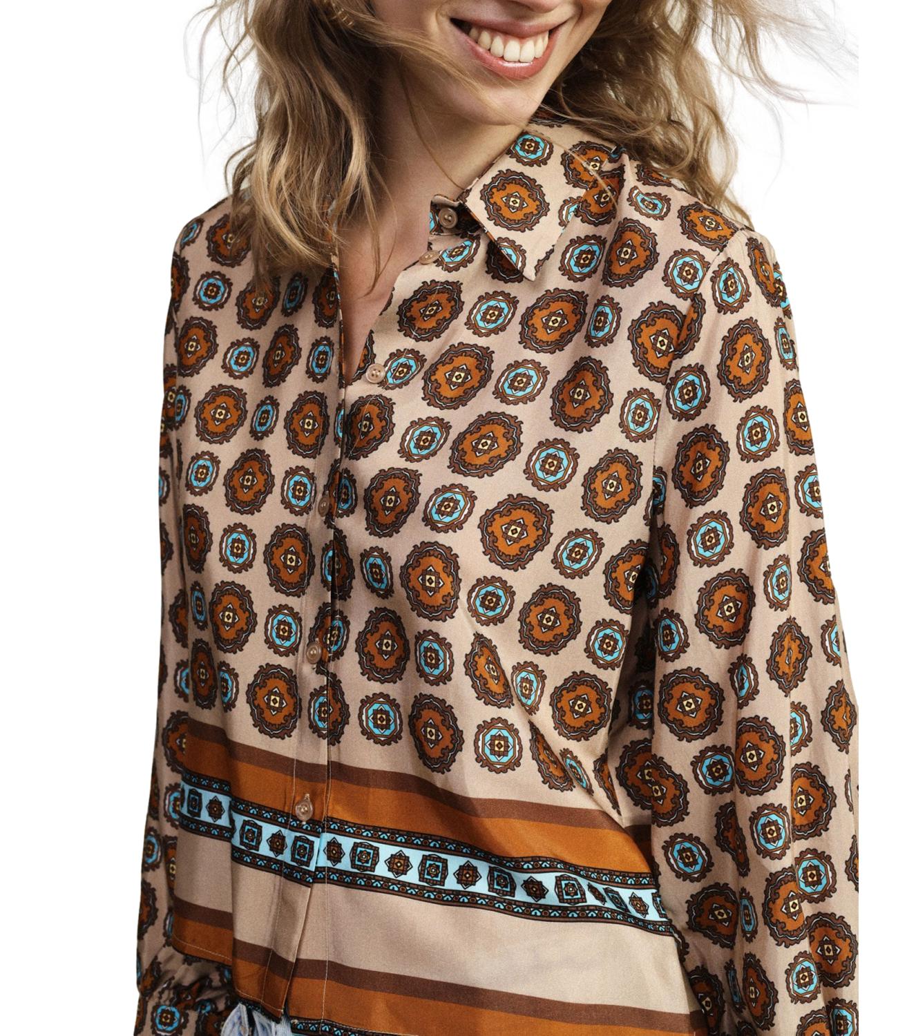 Dixie Camicia Multicolor da Donna
