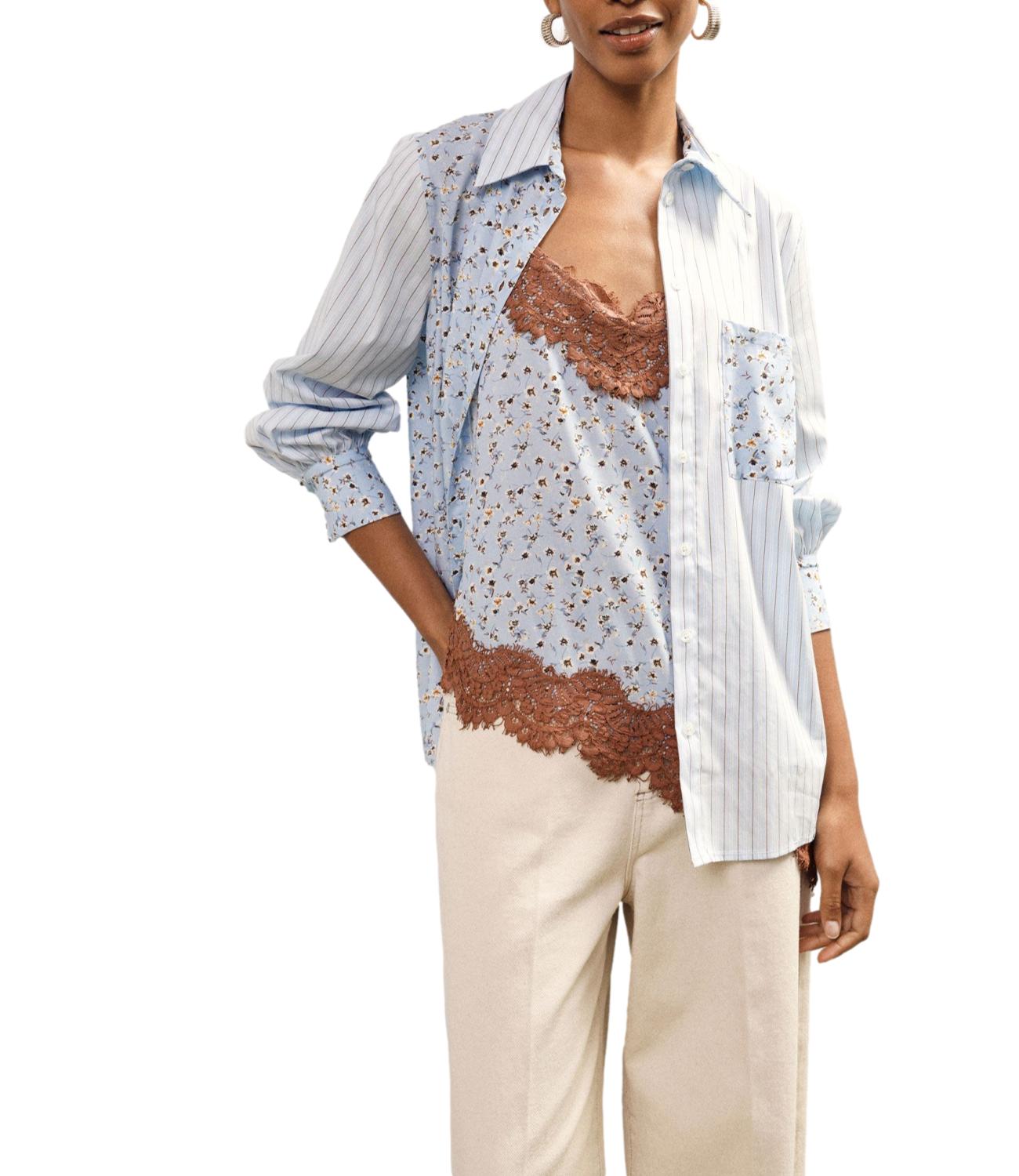Dixie Camicia Azzurro da Donna