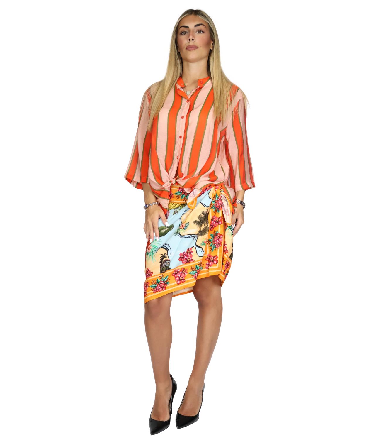 Dixie Gonna Multicolor da Donna