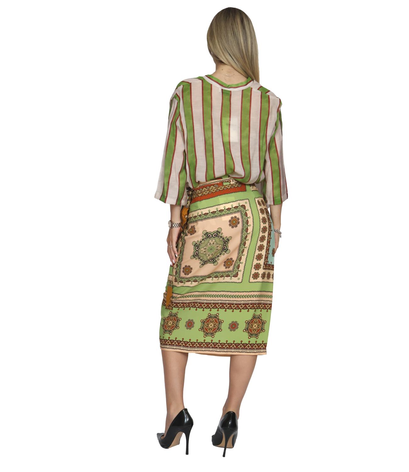 Dixie Gonna Multicolor da Donna