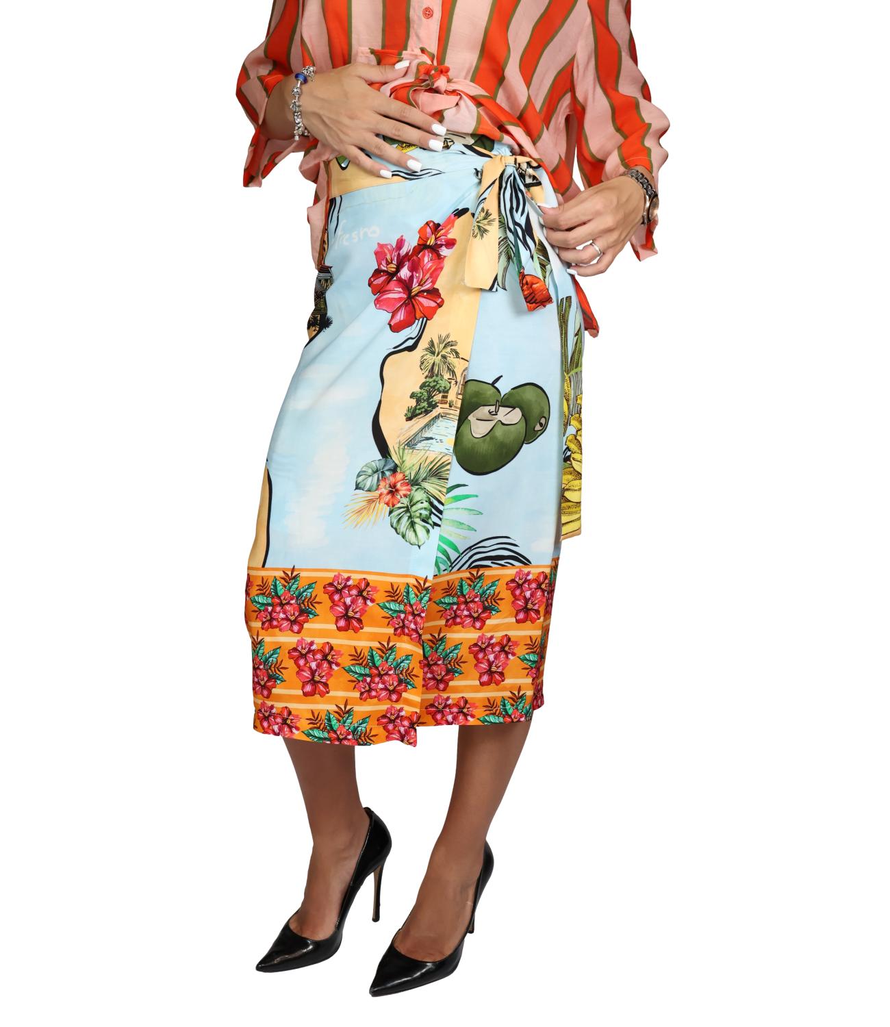 Dixie Gonna Multicolor da Donna