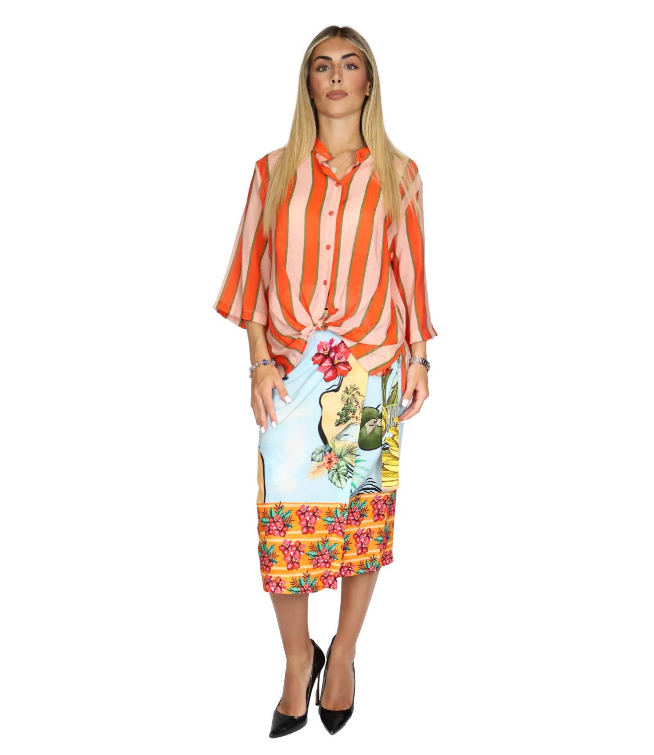 Dixie Gonna Multicolor da Donna