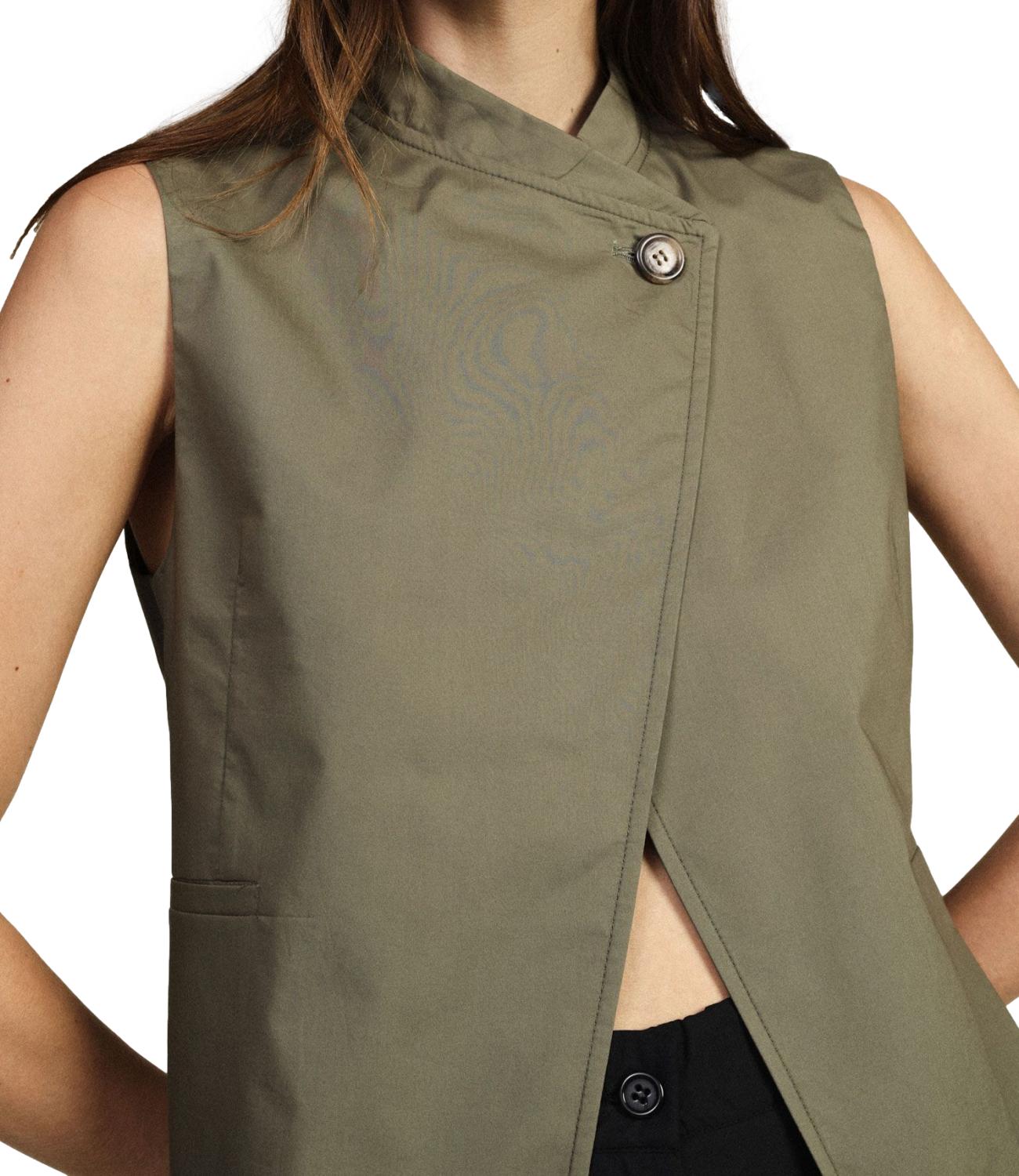Dixie Gilet Salvia da Donna