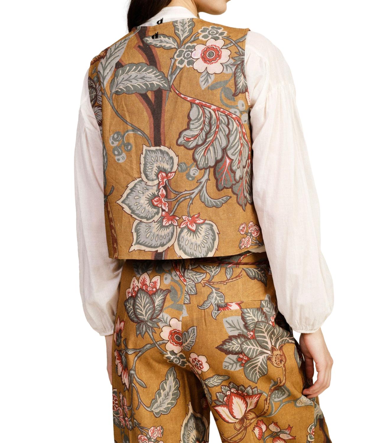 Dixie Gilet Multicolor da Donna