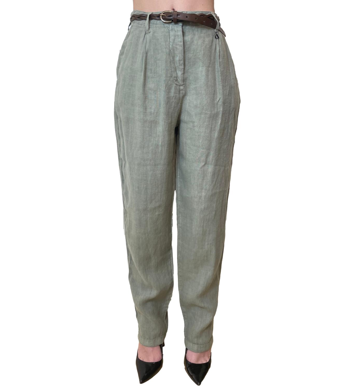 Dixie Pantalone Salvia da Donna