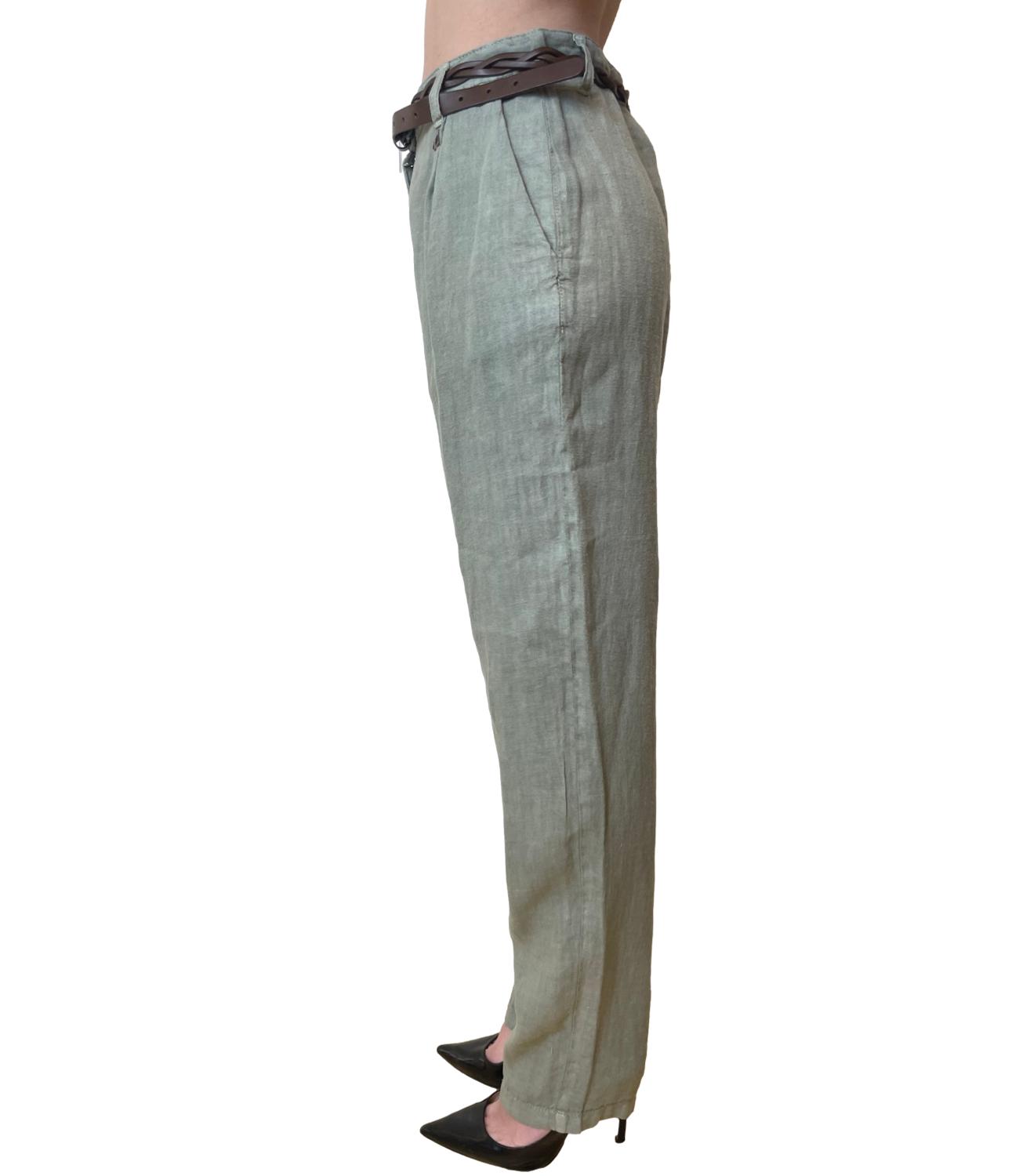 Dixie Pantalone Salvia da Donna