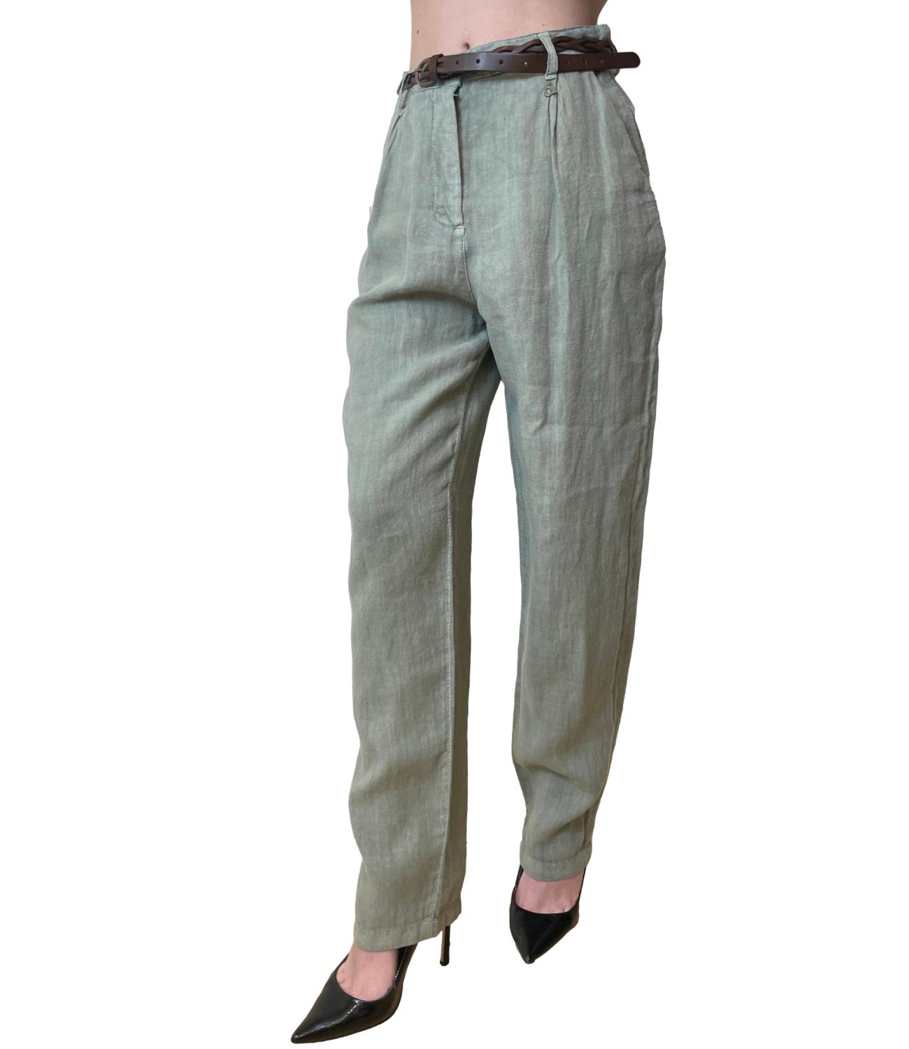 Dixie Pantalone Salvia da Donna