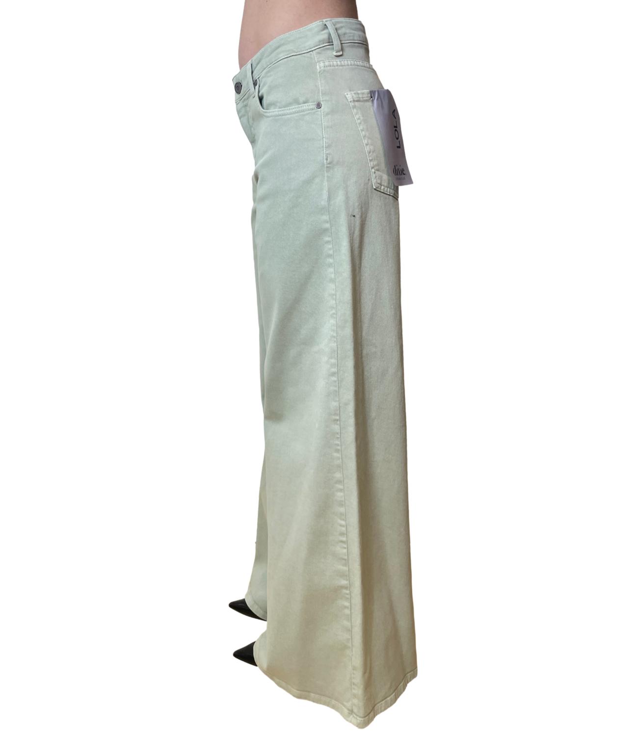 Dixie Pantalone Salvia da Donna
