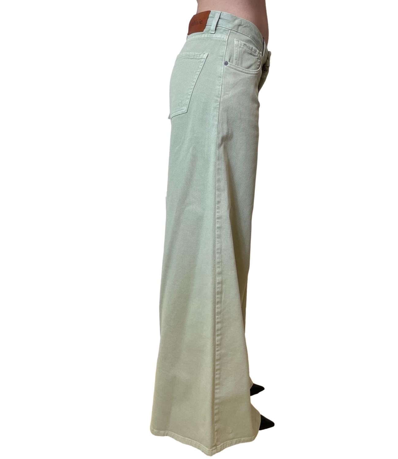 Dixie Pantalone Salvia da Donna